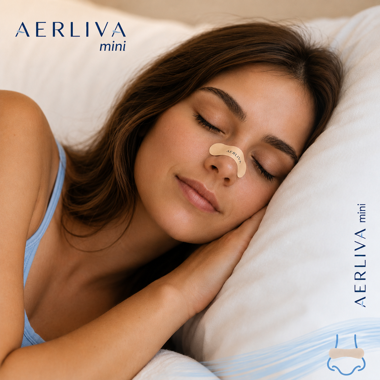 AERLIVA Nosní pásky mini 30 ks – pro menší nosy