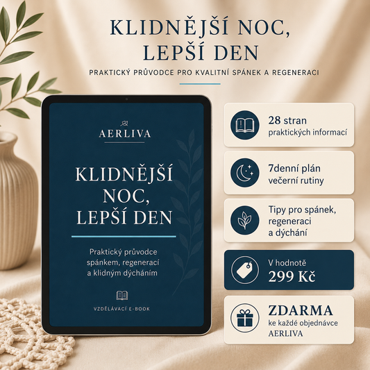AERLIVA Klidnější noc, lepší den – vzdělávací e-book