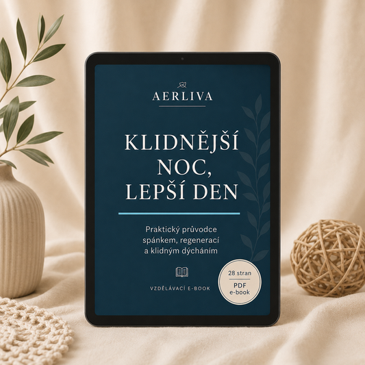 AERLIVA Klidnější noc, lepší den – vzdělávací e-book